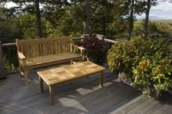 Basketweave Rectangular Table, Large -Garden Tools Sales 36351 003v