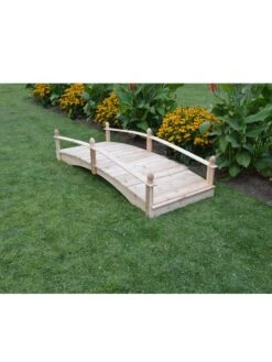 Acorn Garden Bridge Unfinished 4' X 10' -Garden Tools Sales 3 4 crop 8613404 02V 3