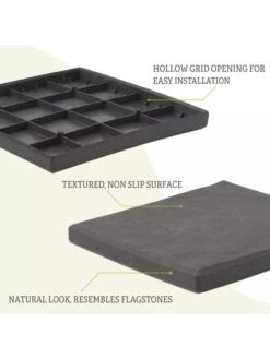 12" X 12" Stomp Stones™, Set Of 4 10 12" X 12" Stomp Stones™, Set Of 4 -Garden Tools Sales 8587319 4