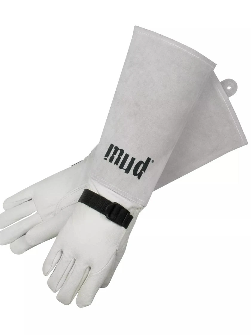 Men's Mud® Gauntlet Rose Gloves 1 Men's Mud® Gauntlet Rose Gloves