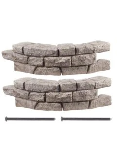Rock Lock Interlocking Garden System, Curved Sets -Garden Tools Sales 8598737 01V 3 4