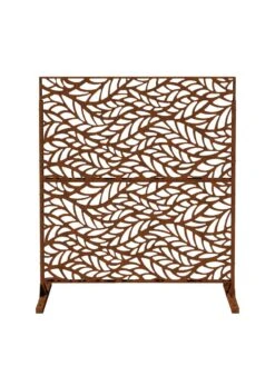 Veradek 2-Panel Privacy Screen Set, Flowleaf -Garden Tools Sales 8599212 13V tif