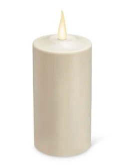 Outdoor LED Pillar Candles -Garden Tools Sales 8609405 04v outdoor led pillar candle 6 inch