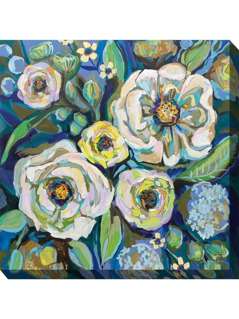 Cool Blue Outdoor Wall Art 2 Cool Blue Outdoor Wall Art - Image 2