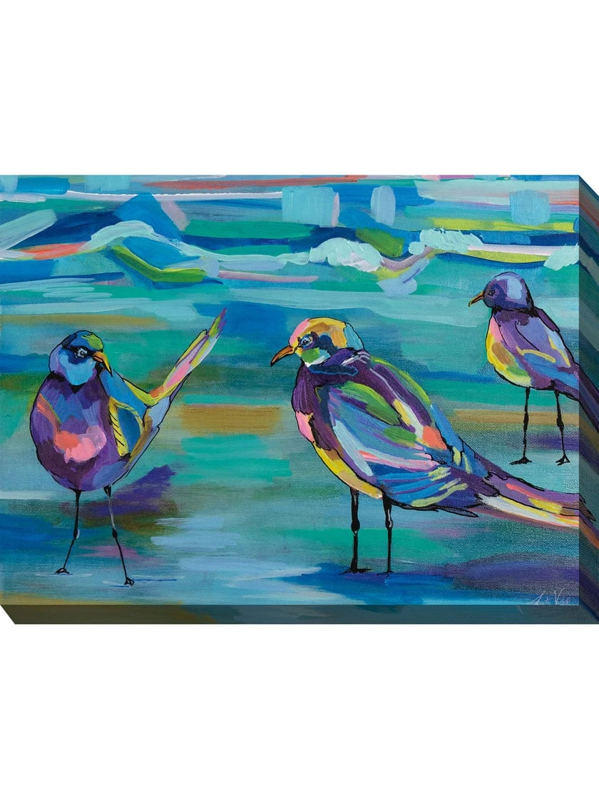 Seashore Shuffle Outdoor Wall Art 2 Seashore Shuffle Outdoor Wall Art - Image 2