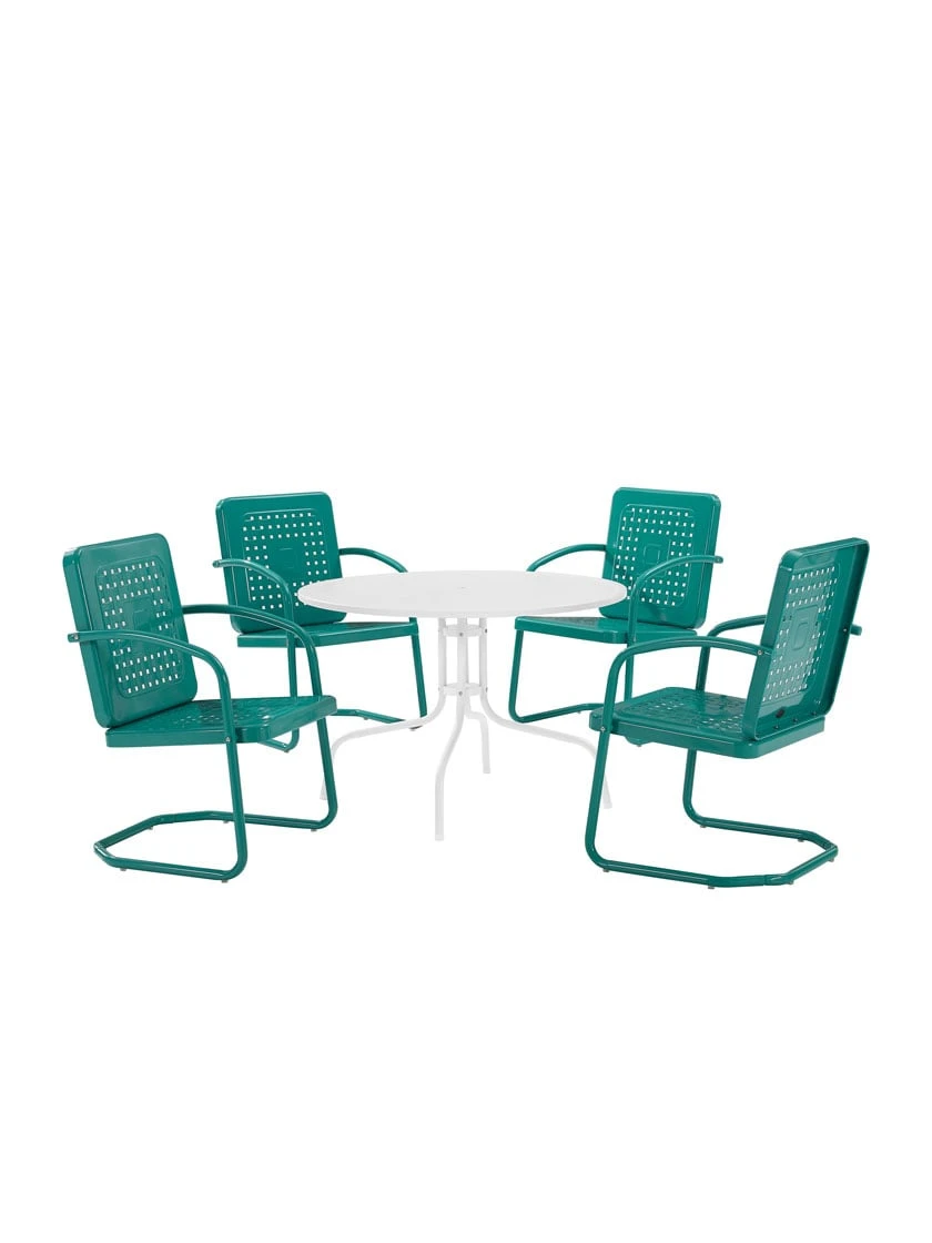 Crosley Bates 5-piece Outdoor Dining Set 1 Crosley Bates 5-piece Outdoor Dining Set