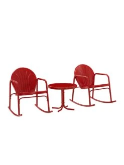 Crosley Griffith 3-piece Outdoor Rocking Chair Set -Garden Tools Sales 8611588 rd 16v