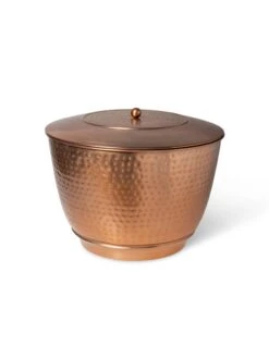 Hammered Copper Hose Pot With Lid 19 Hammered Copper Hose Pot With Lid -Garden Tools Sales 8613311 5815